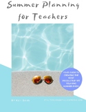 Summer Planning for Teachers