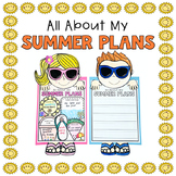 Summer Plans End of the Year writing craft