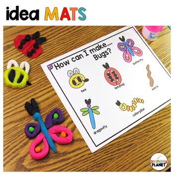 Summer Play Dough Mats, STEM Activities, Play Doh Mats