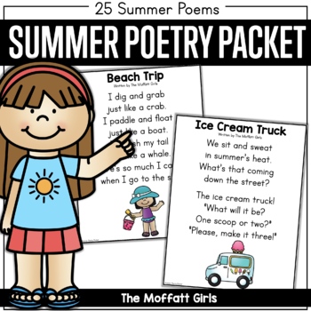 Preview of Summer Poems - 25 Poems and Activities