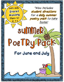 Summer Poetry Pack ~ w/ daily Shared Reading Plans {Common