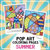 Interactive Summer Coloring Pages + Writing | Fun Summer Activity