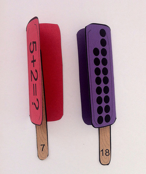 Preview of Summer Ice Pop Math