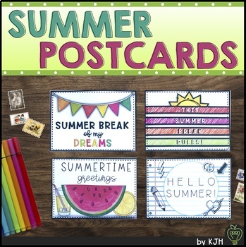 Preview of Summer Postcards