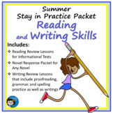 Summer Practice Packet - Reading and Writing Skills
