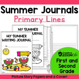 Summer Practice Writing Journal for First and Second Grade