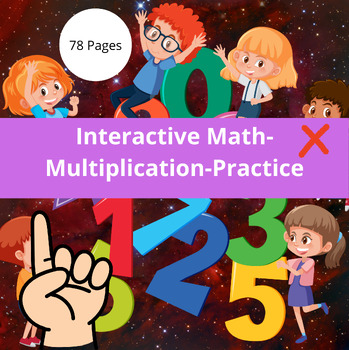 Preview of Summer Prep: Interactive End of Year Fun with Math-Multiplication Practice