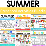 Summer Preschool Activities Bundle