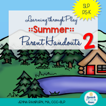 Preview of Summer Preschool Speech and Language Packet VERSION 2