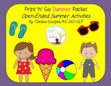 Summer Print 'n' Go Packet