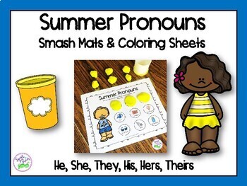 personal pronouns coloring pages
