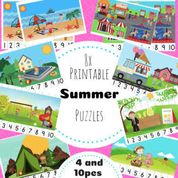 Preview of Summer Puzzles 