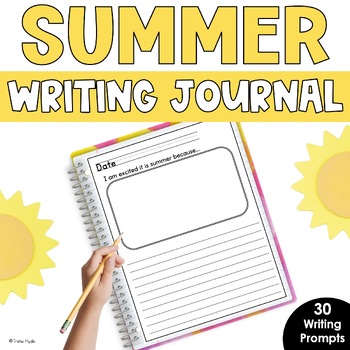 Preview of Summer Daily Quick Writes | Writing Journal