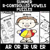 Summer R Controlled Vowels Puzzles