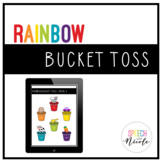 Summer Rainbow Articulation Beach Bucket Toss | 20 Sounds 