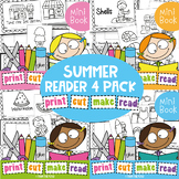 Summer Reader 4 Pack {Printable Emergent Readers}