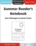 Summer Reader's Notebook (Differentiated Summer Reading Ac