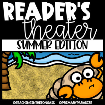 Preview of Summer Reader's Theater Scripts EDITABLE