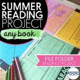 Summer Reading Project - File Folder Book Report - Any Book!