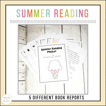 Preview of Summer Reading Activities | Reading Comprehension Checks | Summer Reading Packet