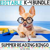 Summer Reading Bingo School Library kindergarten through 4