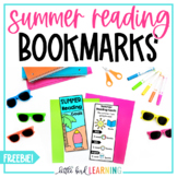 Summer Reading Bookmarks Goal-Setting
