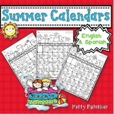 Summer Reading Calendars 2024