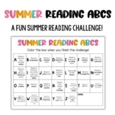 Summer Reading Challenge | FREEBIE | Alphabet Reading Challenge