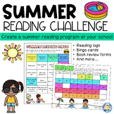 Summer Reading Challenge | Reading Logs | Grades K-5