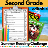 Summer Reading Challenge for second grade with book list E