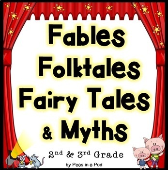 Preview of Fairytales Fables Folktales and Myths 1st 2nd 3rd Grade Readers Theater Scripts