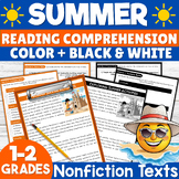 Summer Reading Comprehension Passage - End of the year act