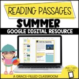 Summer Reading Comprehension Passages DIGITAL ONLY