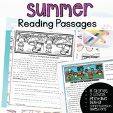 Reading Comprehension Passages | Summer Close Reading
