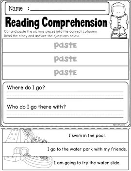 summer reading comprehension puzzles by miss faleena tpt