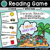 Summer Reading Game | I Have Who Has Story | Pool Beach Sh