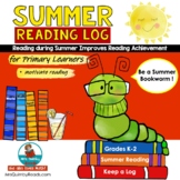 Reading Log | Book Logs | Summer Reading