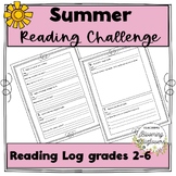 Summer Reading Challenge Activity Packet for End of the Year