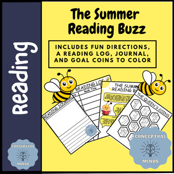Preview of Summer Reading Log: The Summer Reading Buzz