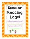 Summer Reading Logs, Primary Lines, 6 Design Options