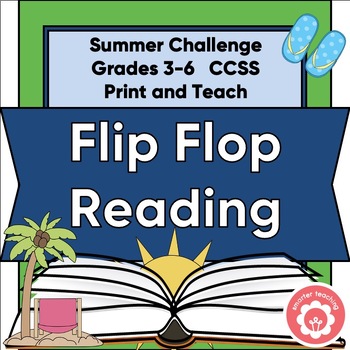 Preview of Summer Reading Challenge and Incentives CCSS Grades K-6 Print and Teach