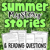 Summer Reading | Questions, Figurative Language, Finish th
