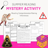 Summer Reading Mystery: Making Inferences Game, Reading Co