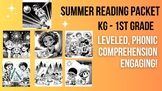 Summer Reading Packet KG-1st, Fiction, Non Fiction, Compre
