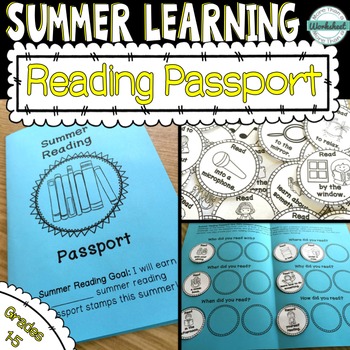 summer reading passport single classroom use by more