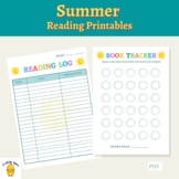 Summer Reading Printables,Reading Log for Kids