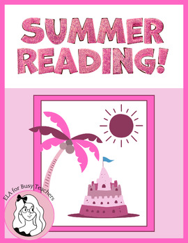 Preview of Summer Reading Challenge: Reading Record, Summary Blocks, and Bookmarks!