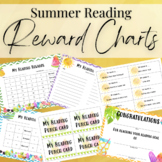 Summer Reading Reward Packet + Book Tracker Charts