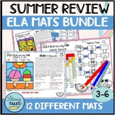 Summer ELA Review Packets Reading, Writing, Word Search & 