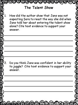 Summer Reading and Comprehension Packet for 3rd Graders going into 4th